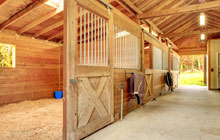 West Burrafirth stable construction leads